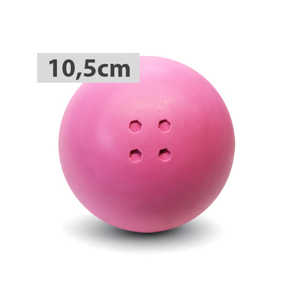 Boßelkugel gummi 10.5cm pink (Hobby)